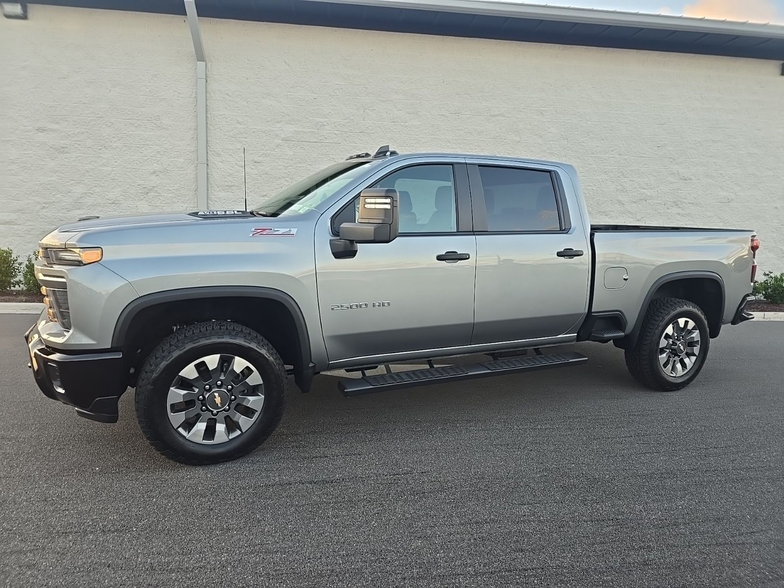 Silver 2026 Chevrolet Silverado 2500HD Pickup Truck Four-Wheel Drive Automatic