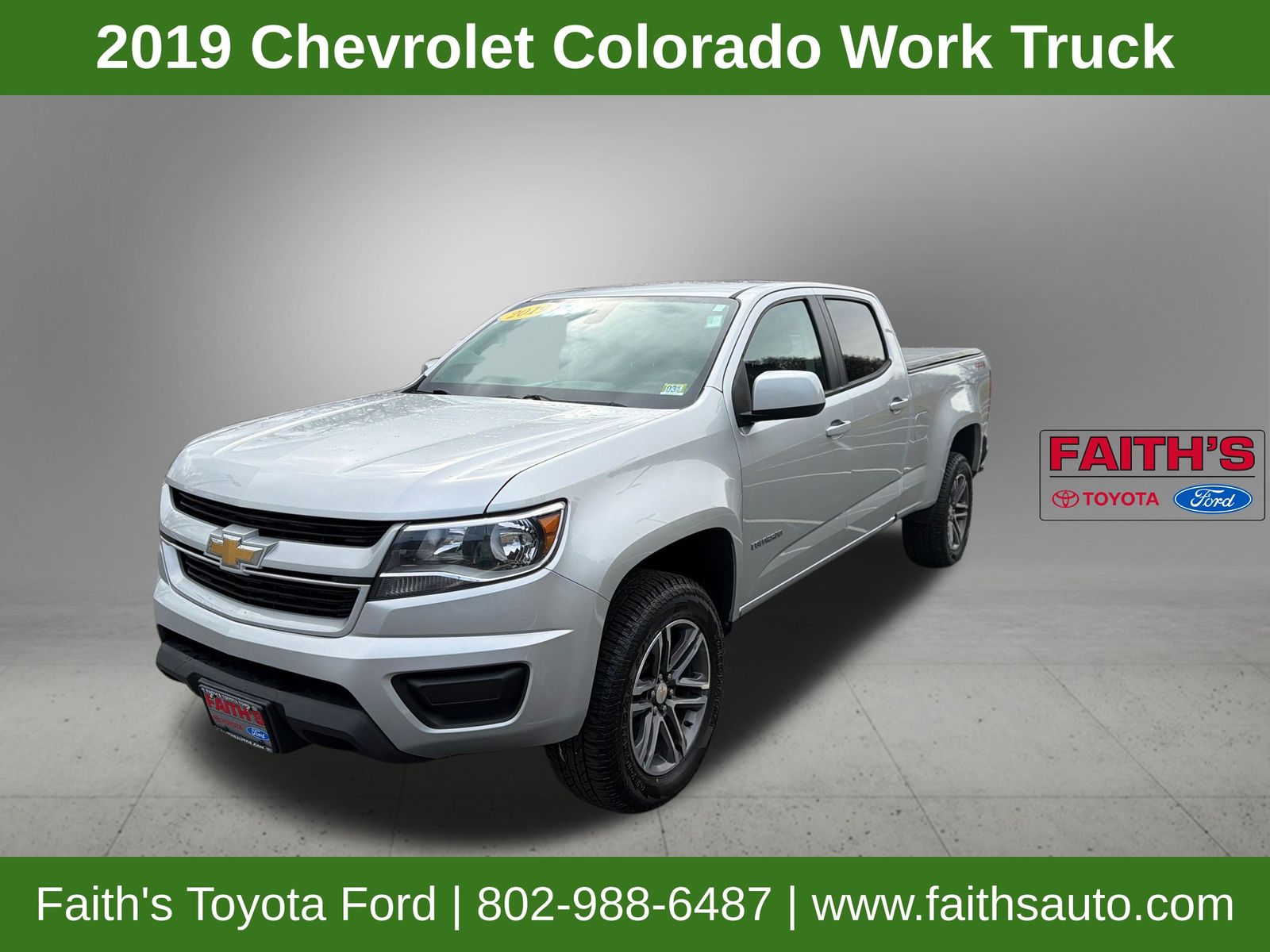 2019 Chevrolet Colorado Work Truck Crew Cab 4WD