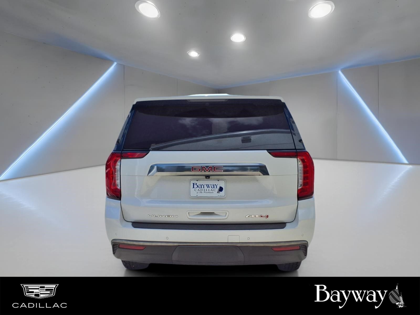 2021 GMC Yukon XL AT4 White at Classic Chevrolet Galveston