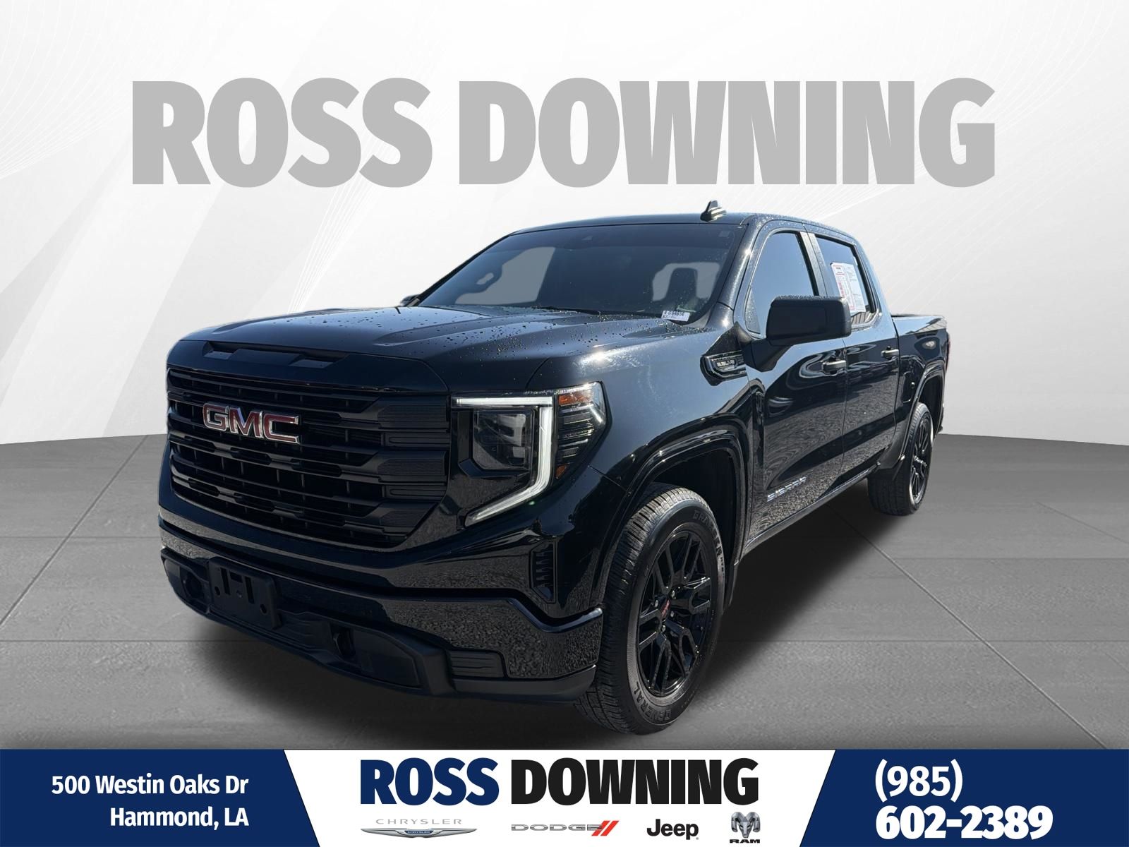 Onyx Black 2025 GMC Sierra 1500 Pickup Truck 4X2 Automatic