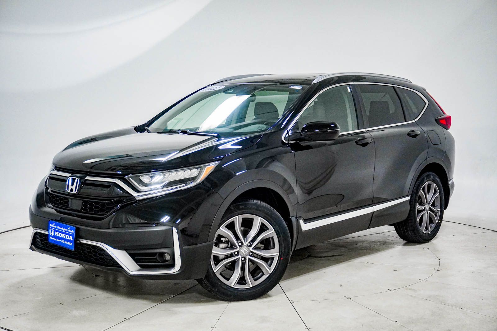 Crystal Black Pearl 2022 Honda CR-V Touring AWD SUV / Crossover All-Wheel Drive Continuously Variable Transmission