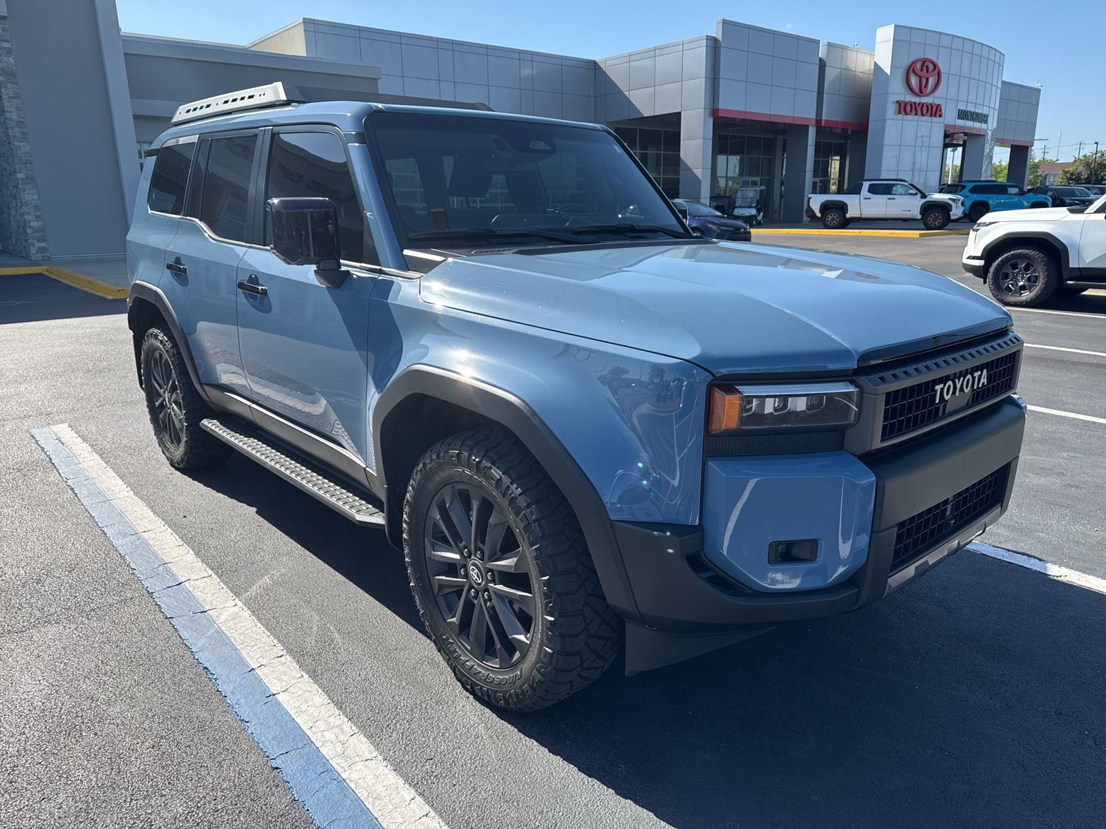 Heritage Blue 2025 Toyota Land Cruiser 4WD SUV / Crossover Four-Wheel Drive 8-Speed Automatic