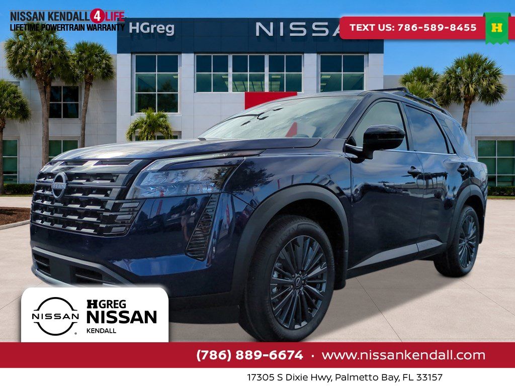 Deep Ocean Blue Pearl 2026 Nissan Pathfinder SUV / Crossover Front-Wheel Drive 9-Speed Automatic