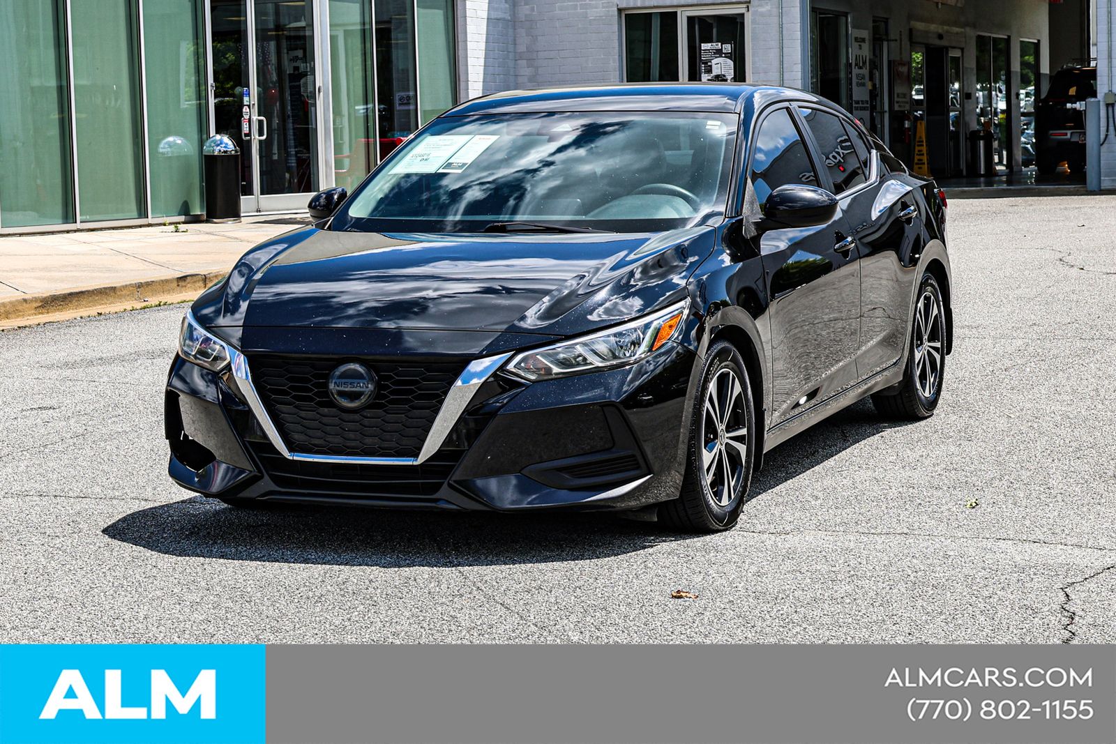 Used 2022 Black Nissan SV Carfax One Owner w/ No Accidents image 6