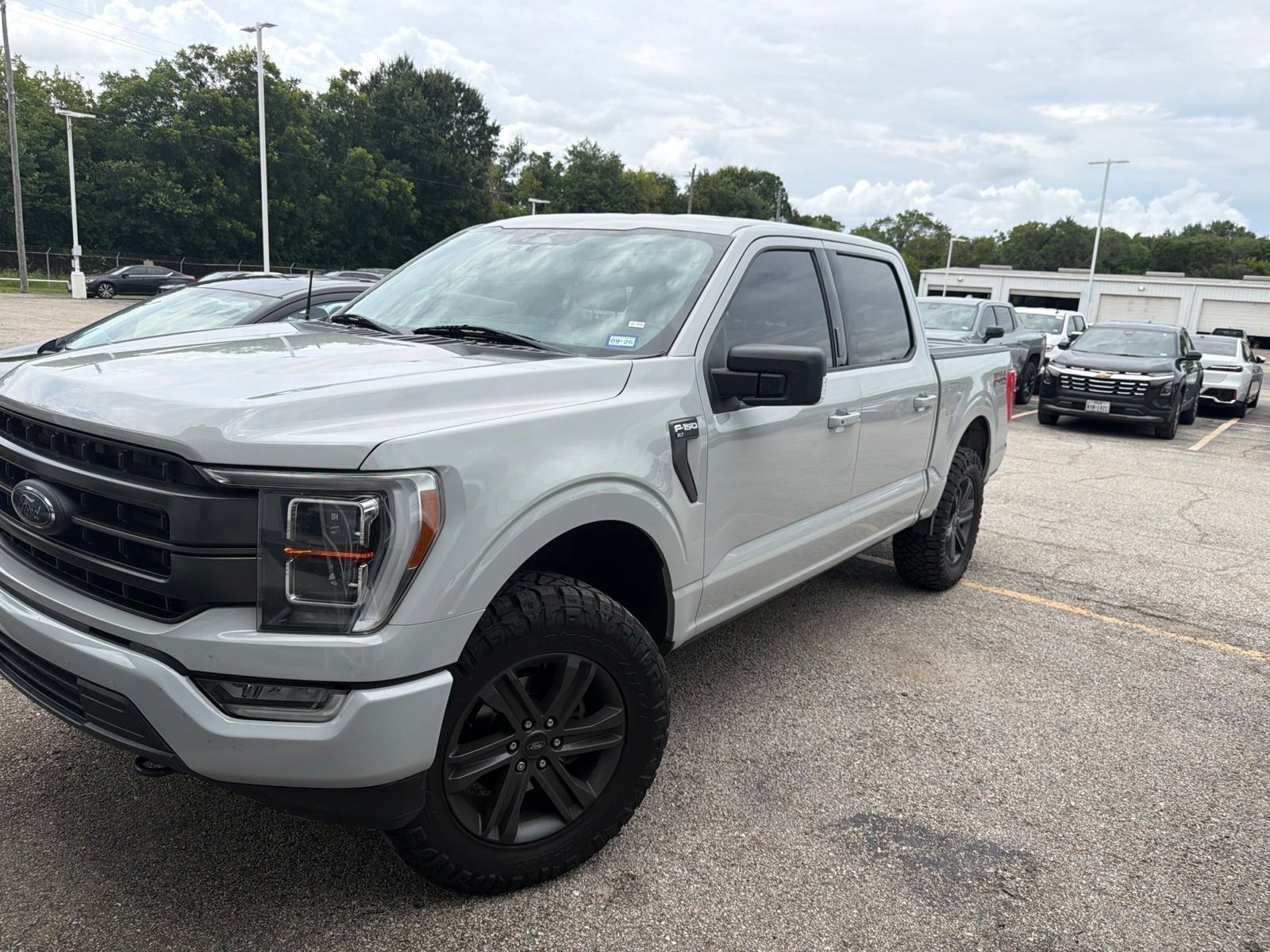 Stone Gray Metallic 2023 Ford F-150 Pickup Truck Four-Wheel Drive Automatic