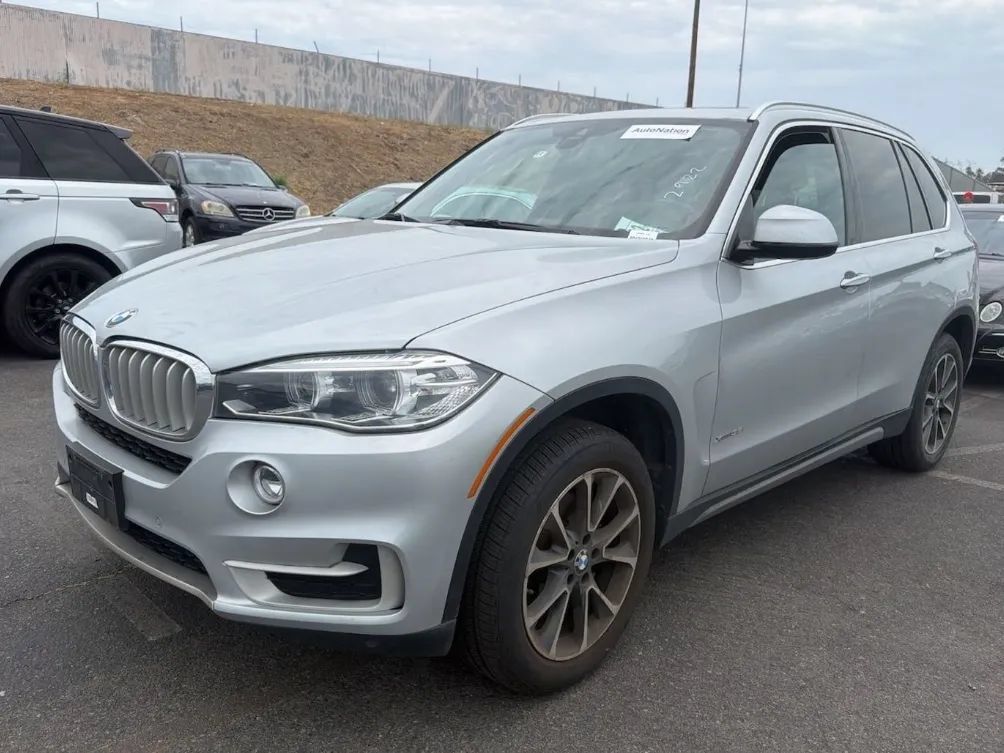 Glacier Silver Metallic 2018 BMW X5 SUV / Crossover All-Wheel Drive 8-Speed Automatic