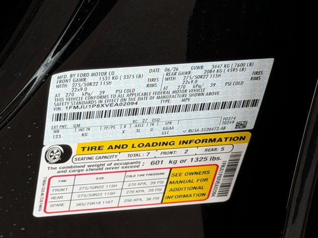 New 2027 Agate Black Metallic Ford King Ranch image 41