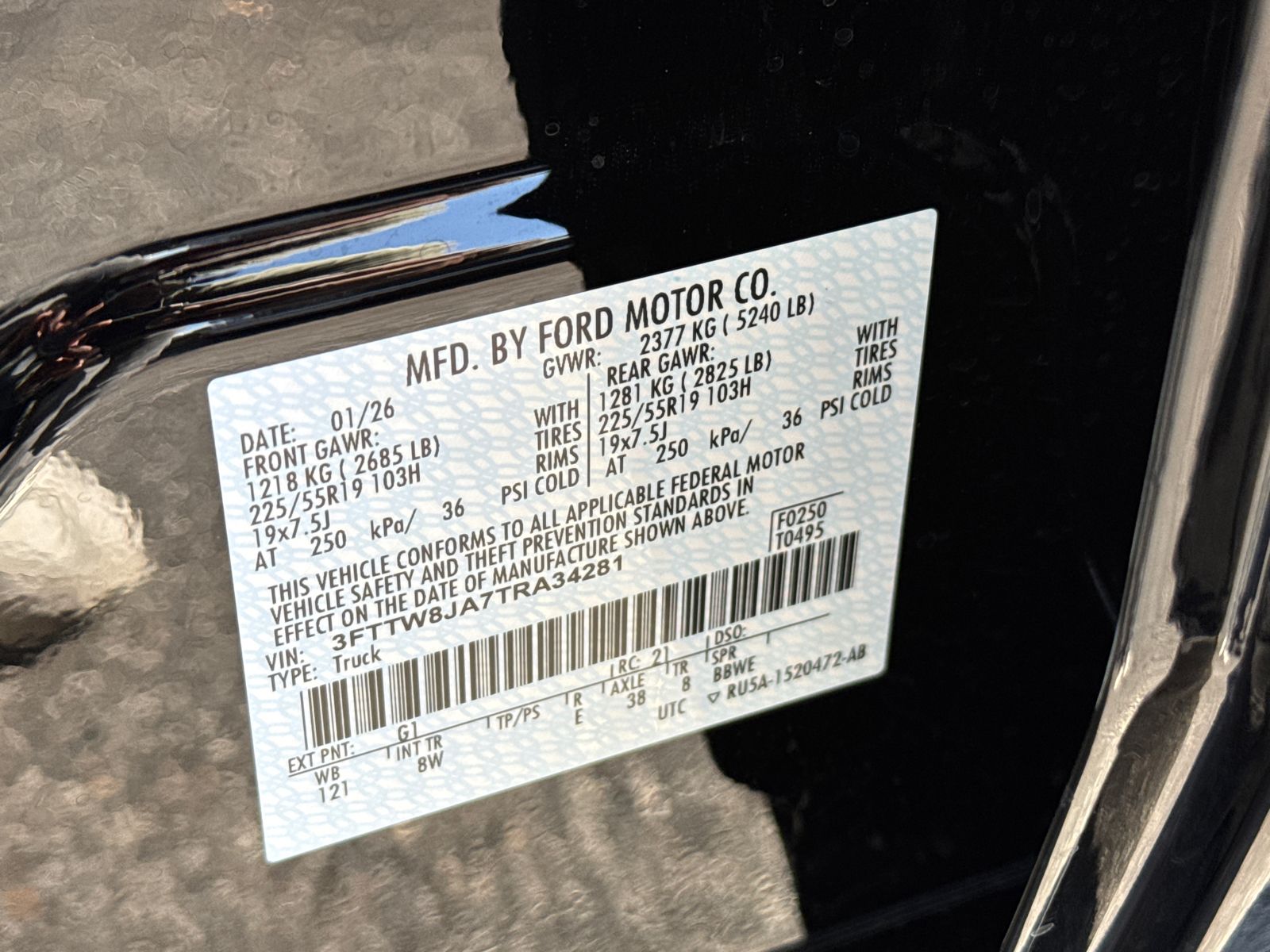 New 2026 Shadow Black Ford XLT image 31