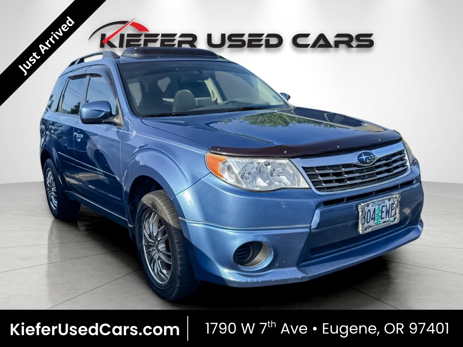 Newport Blue Pearl 2010 Subaru Forester 2.5 X Premium SUV / Crossover All-Wheel Drive 4-Speed Automatic