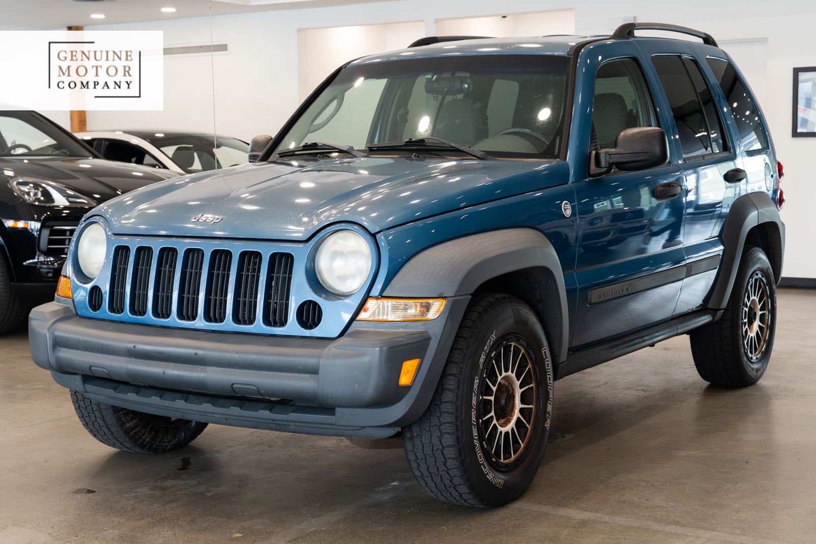 Atlantic Blue Pearlcoat 2006 Jeep Liberty Sport 4WD SUV / Crossover Four-Wheel Drive 4-Speed Automatic