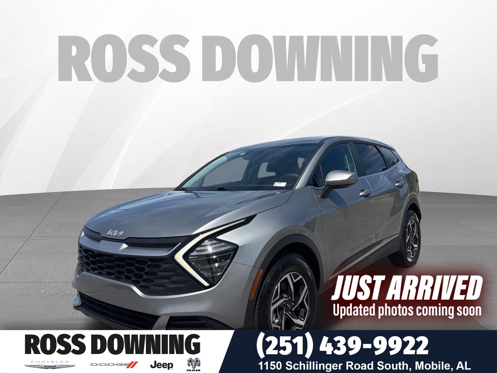 Steel Gray 2025 Kia Sportage LX AWD SUV / Crossover All-Wheel Drive 8-Speed Automatic