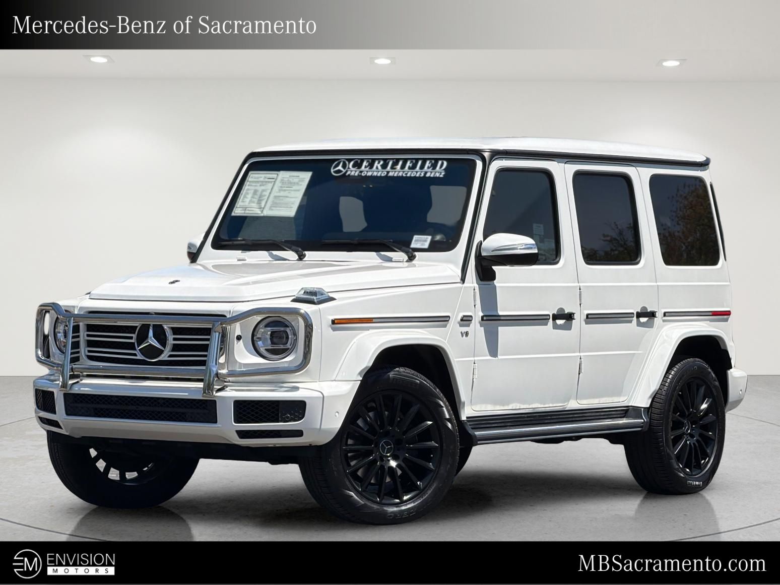designo Diamond White Metallic 2021 Mercedes-Benz G-Class SUV / Crossover All-Wheel Drive 9-Speed Automatic