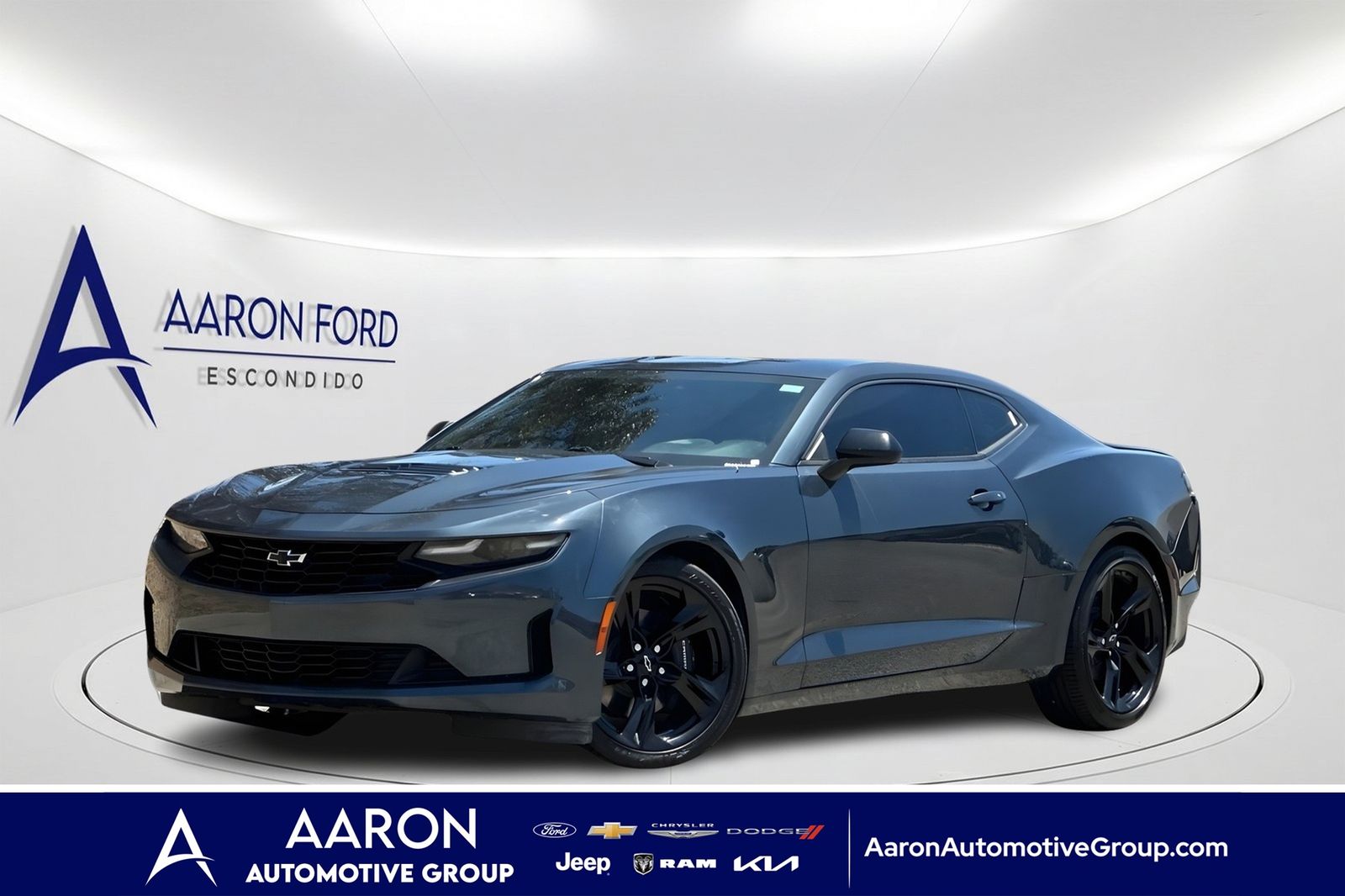 Shadow Gray Metallic 2023 Chevrolet Camaro Coupe Rear-Wheel Drive Automatic