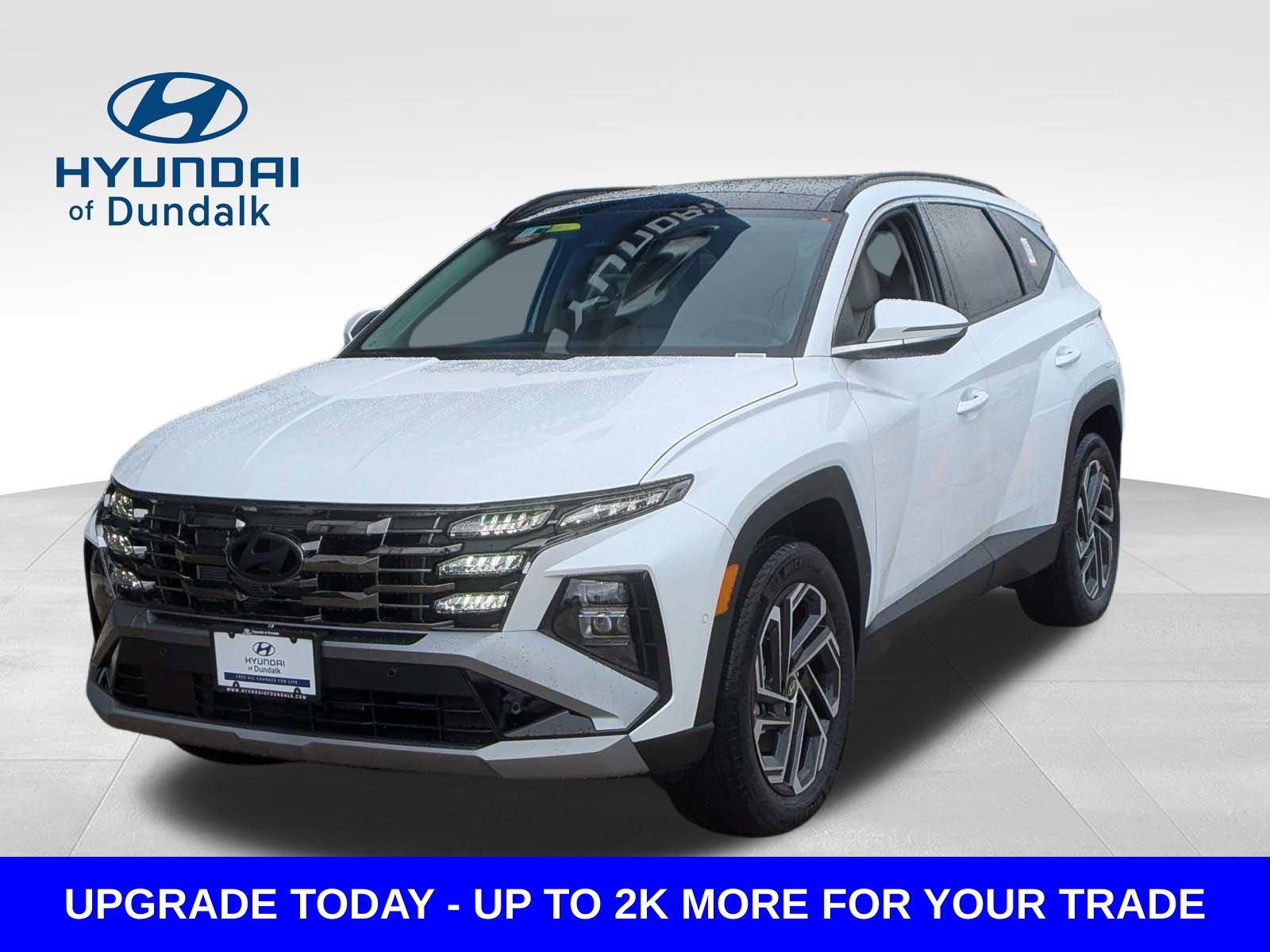 Creamy White Pearl 2026 Hyundai Tucson Hybrid Plug-In Limited AWD SUV / Crossover All-Wheel Drive 6-Speed Automatic