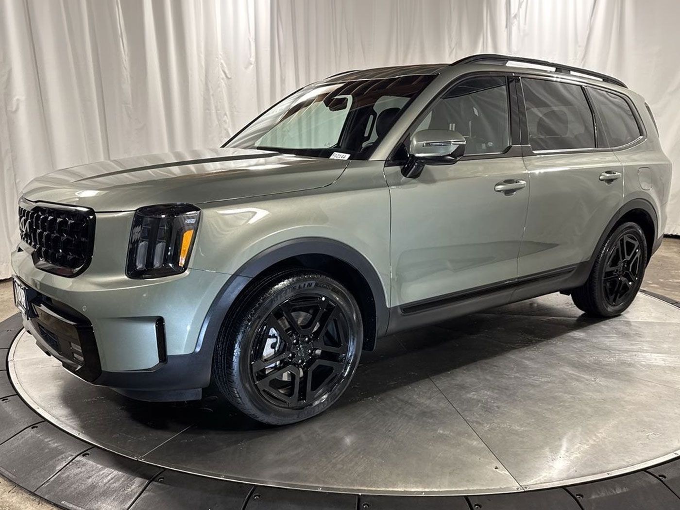 Jungle Green 2025 Kia Telluride SX-Prestige X-Line AWD SUV / Crossover All-Wheel Drive 8-Speed Automatic