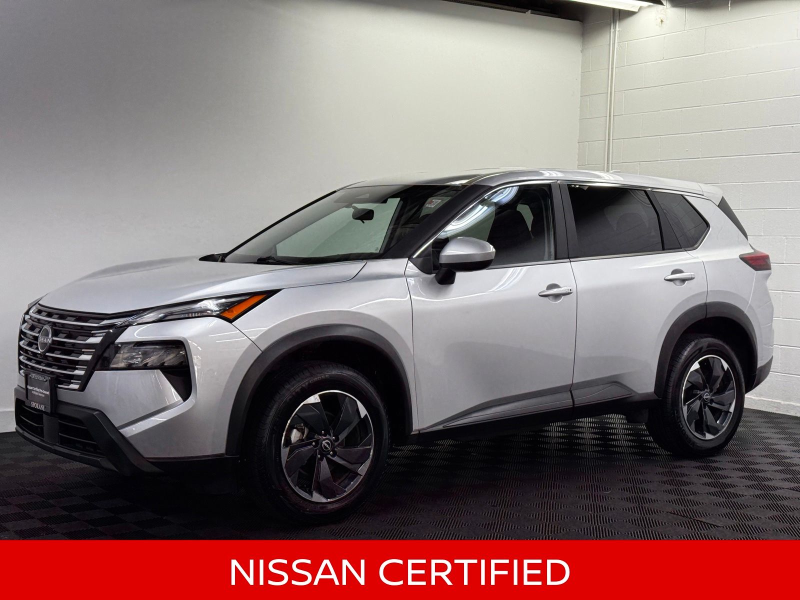Brilliant Silver Metallic 2025 Nissan Rogue SUV / Crossover All-Wheel Drive Continuously Variable Transmission