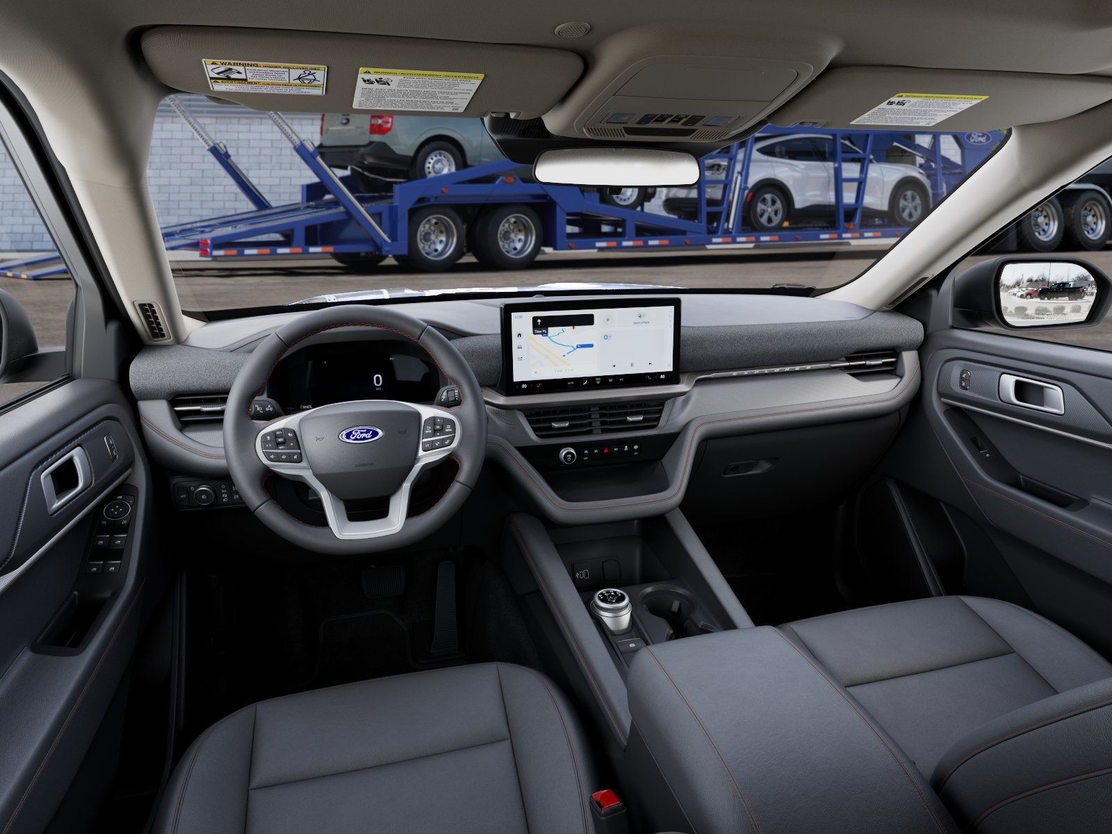 New 2027 Agate Black Metallic Ford Active image 9