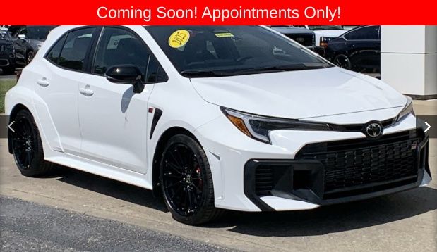Ice 2025 Toyota GR Corolla Hatchback All-Wheel Drive 6-Speed Manual