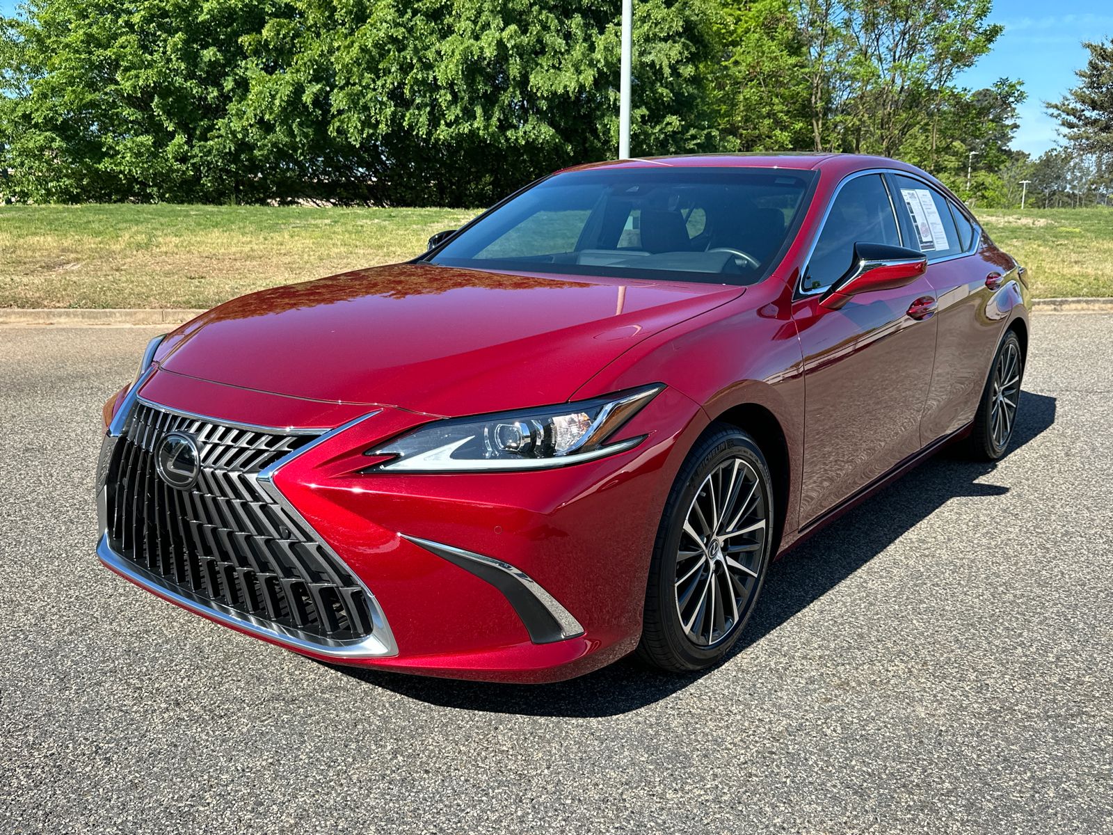 Matador Red Mica 2025 Lexus ES 350 FWD Sedan Front-Wheel Drive 8-Speed Automatic