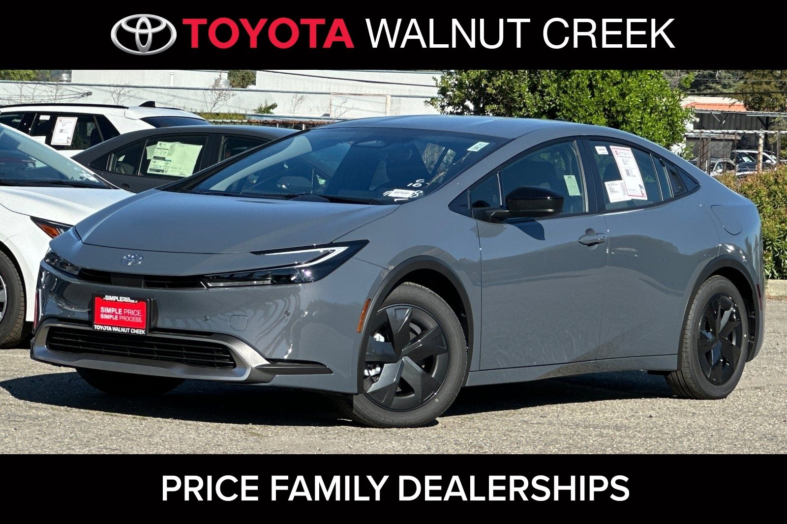Gray 2026 Toyota Prius Plug-In Hybrid Hatchback Front-Wheel Drive Continuously Variable Transmission