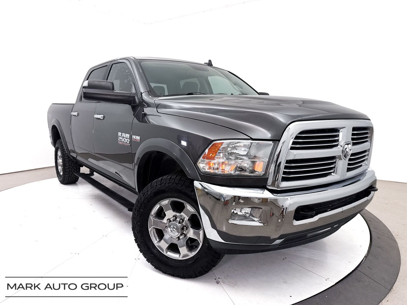 Gray (Granite Crystal Metallic Clearcoat) 2017 RAM 2500 Pickup Truck Four-Wheel Drive 6-Speed Automatic