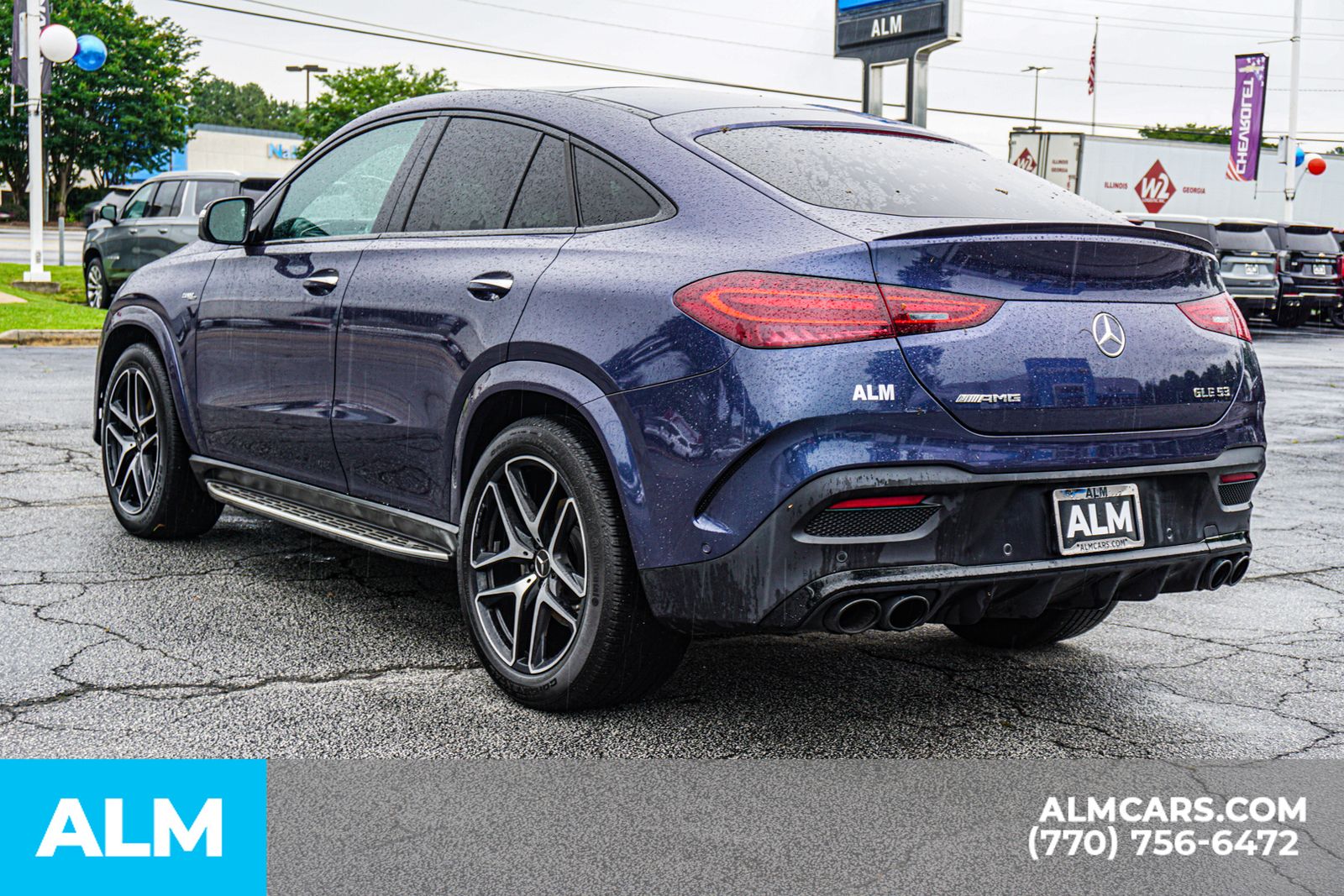 Used 2024 Blue Mercedes-Benz GLE 53 AMG® image 8