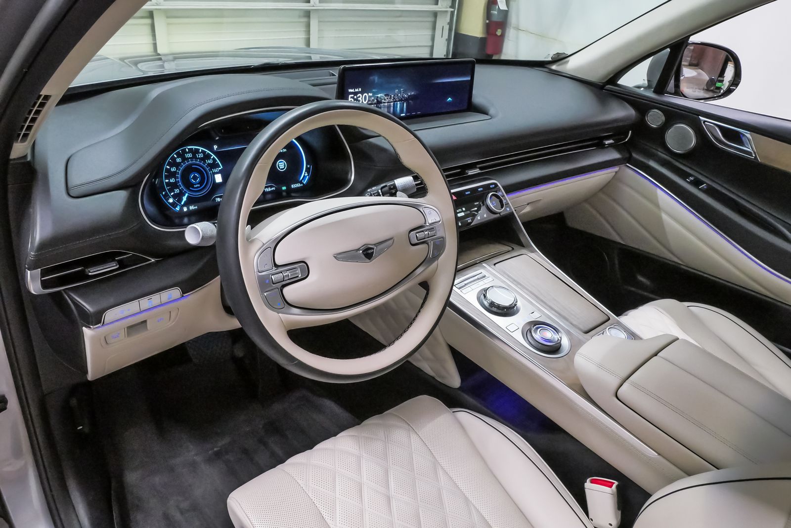 2023 Genesis GV80 3.5T Silver at Emmons Autoplex