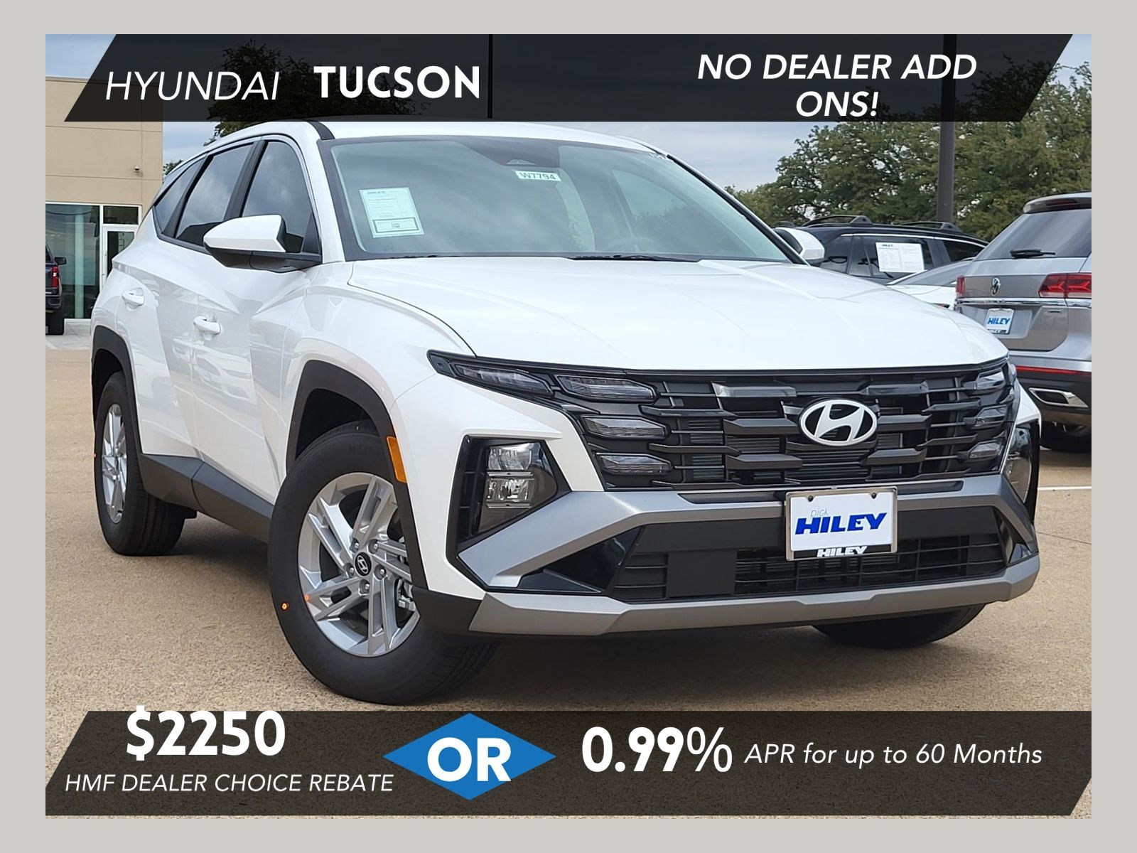 White Pearl 2026 Hyundai Tucson SE FWD SUV / Crossover Front-Wheel Drive 8-Speed Automatic