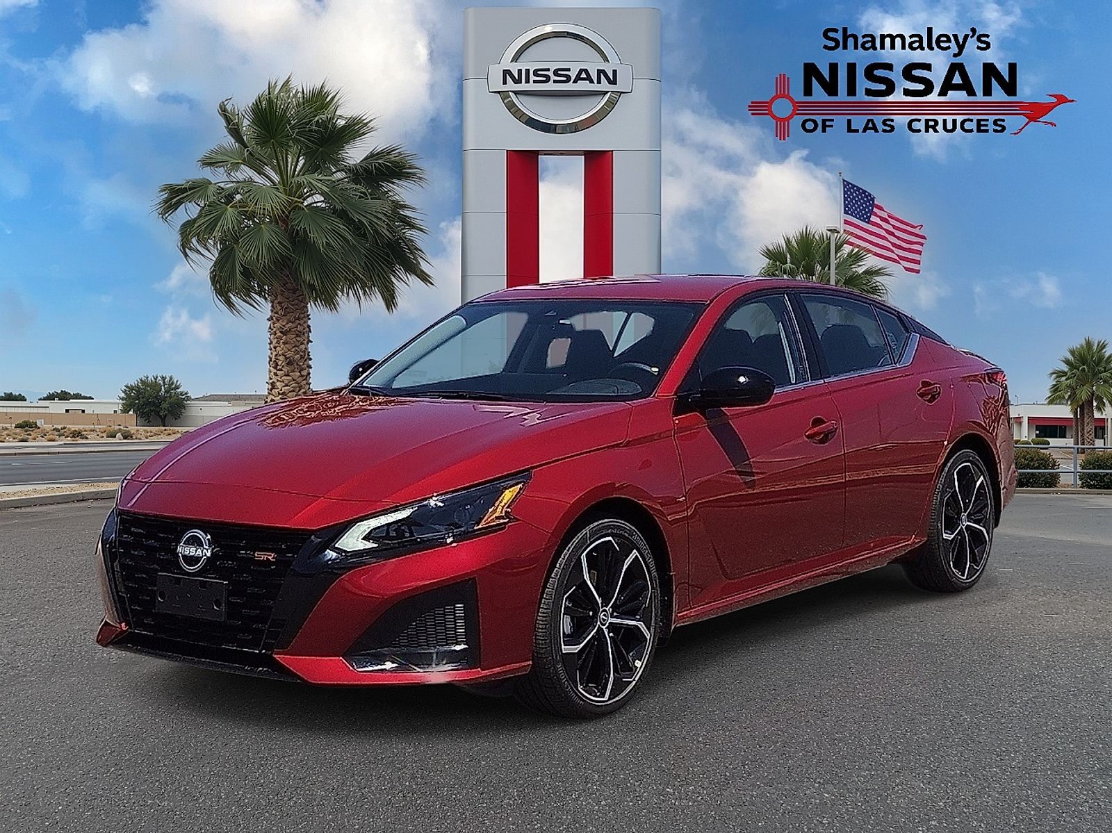 Red (Scarlet Ember Tintcoat) 2026 Nissan Altima Sedan Front-Wheel Drive Continuously Variable Transmission