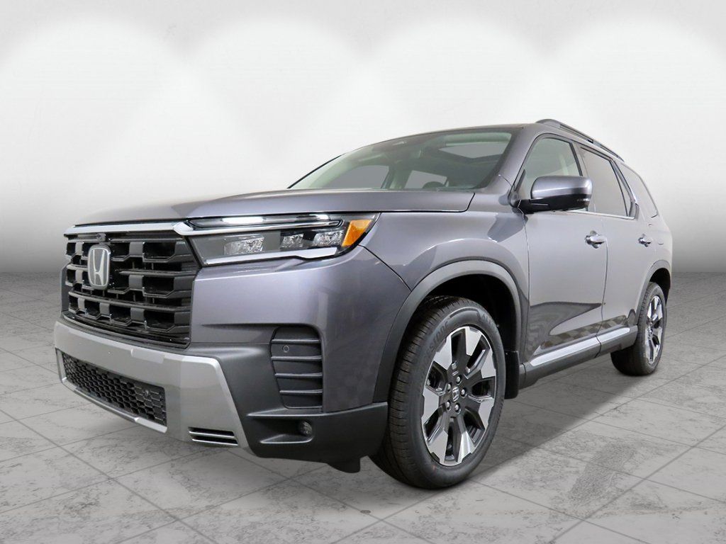Gray (Modern Steel Metallic) 2026 Honda Pilot SUV / Crossover All-Wheel Drive Automatic