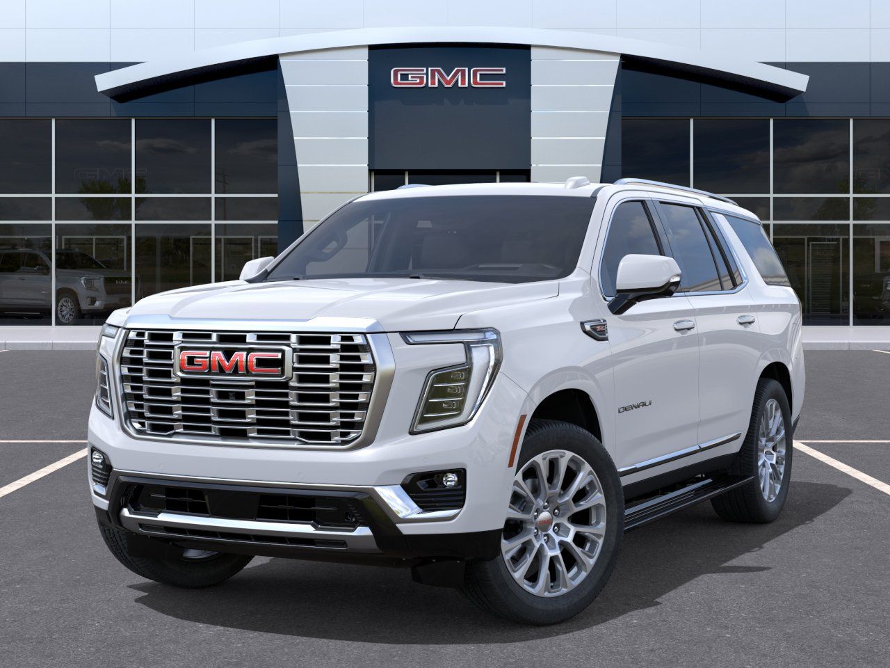 2026 GMC Yukon Denali White at Ross Downing Buick GMC