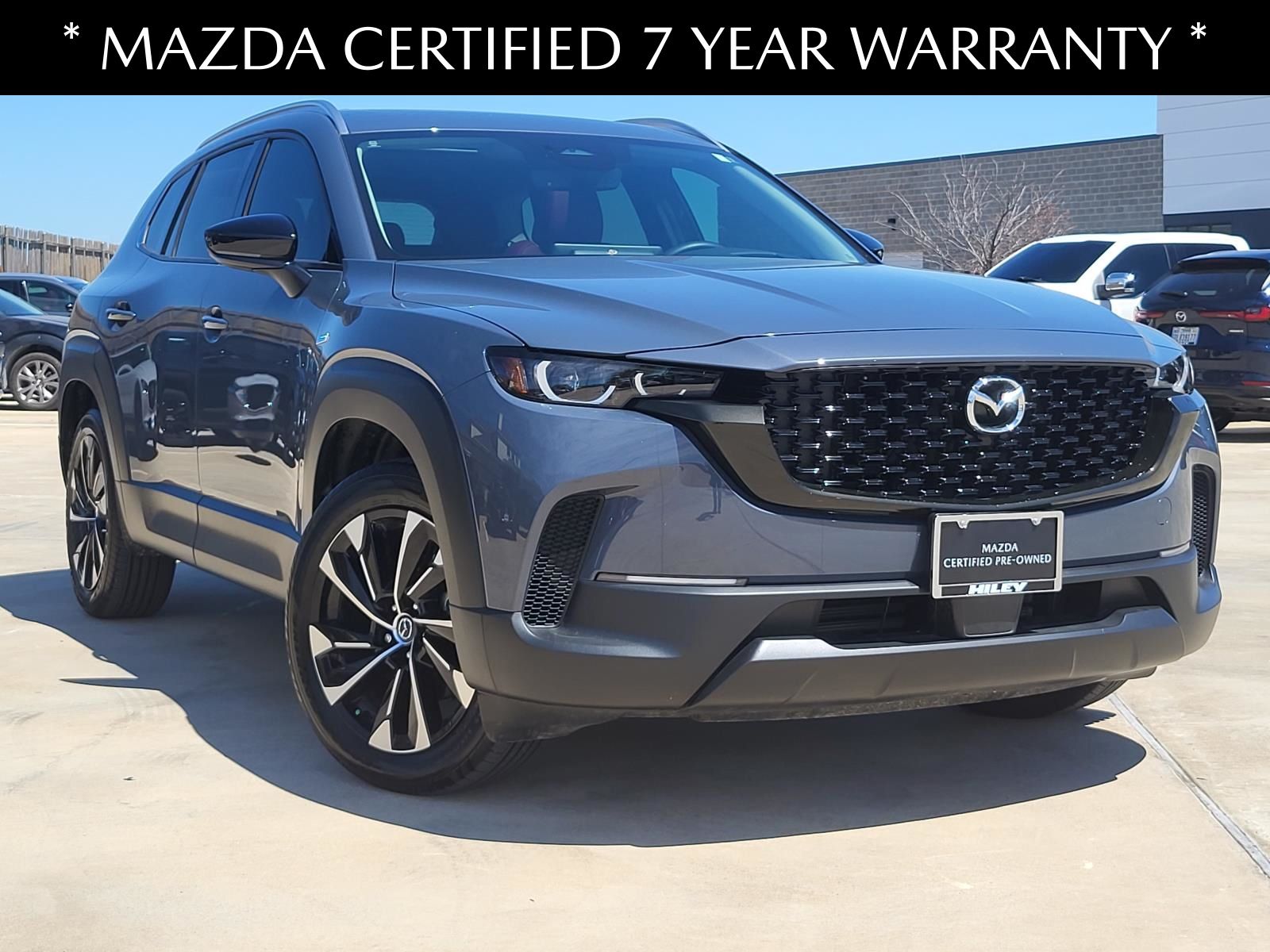Polymetal Gray Metallic 2025 Mazda CX-50 Hybrid Premium Plus AWD SUV / Crossover All-Wheel Drive Continuously Variable Transmission