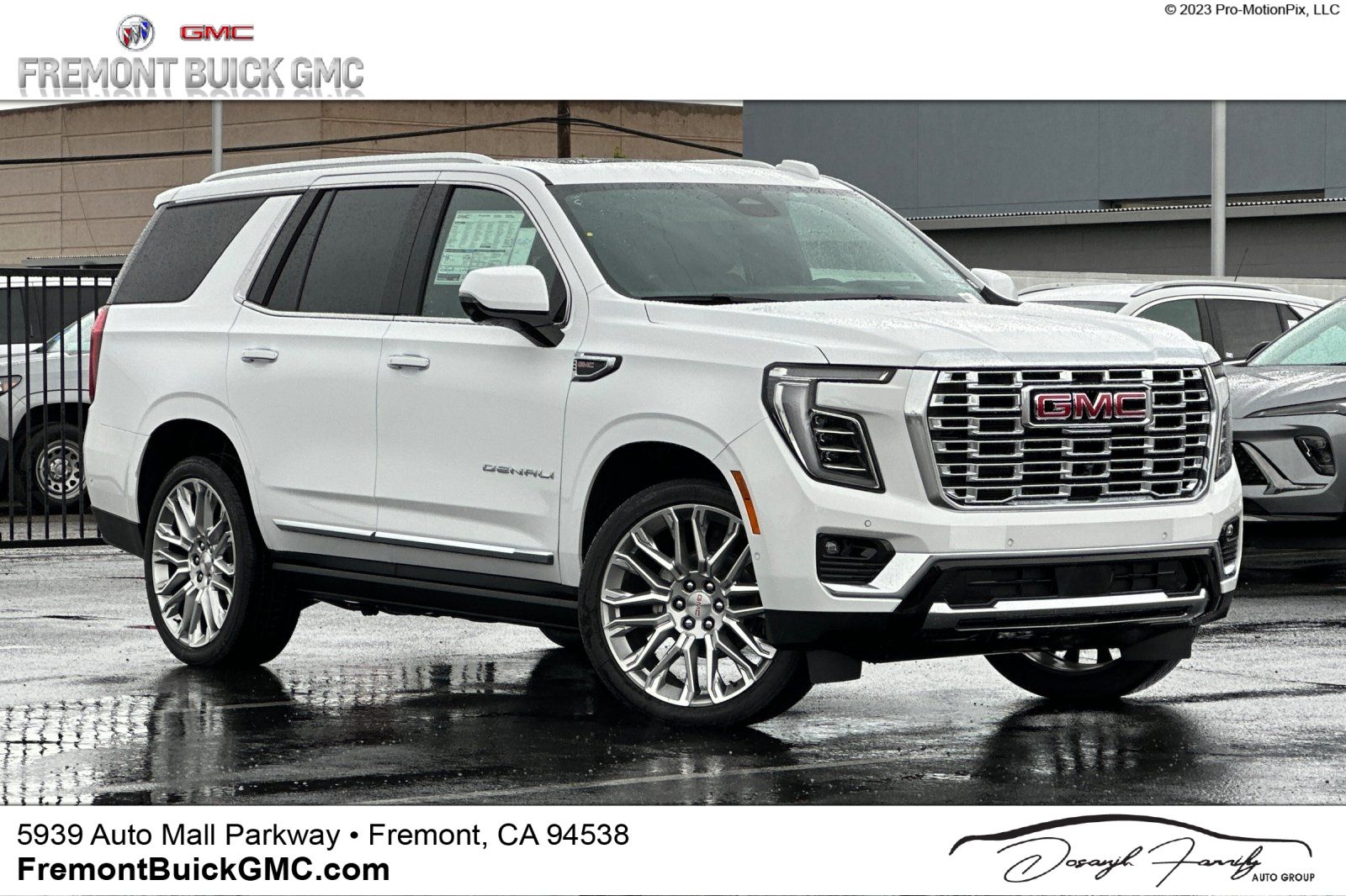 Summit White 2026 GMC Yukon Denali 4WD SUV / Crossover Four-Wheel Drive