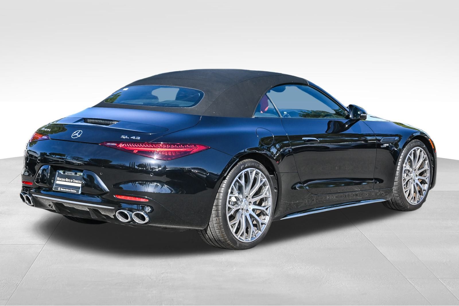 New Obsidian Black Metallic 2025 Mercedes-Benz SL SL 43 AMG® for