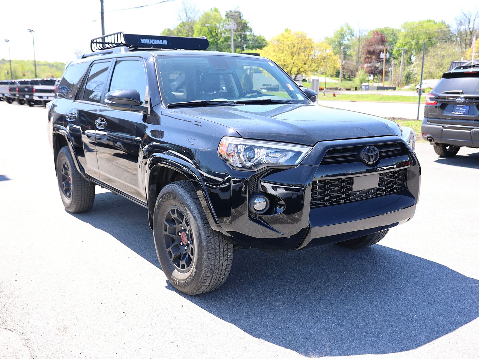 Midnight Black Metallic 2023 Toyota 4Runner SR5 Premium 4WD SUV / Crossover Four-Wheel Drive 5-Speed Automatic
