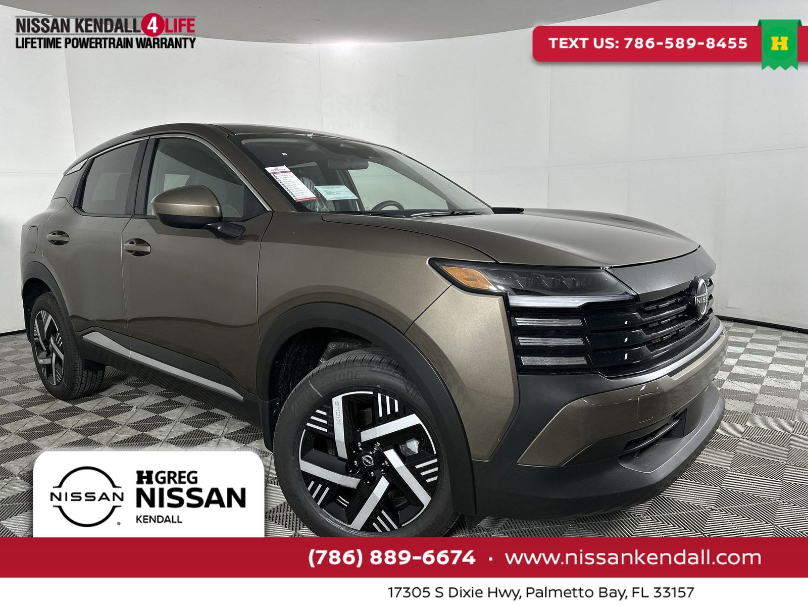 Brown (Canyon Bronze Metallic) 2026 Nissan Kicks SUV / Crossover Front-Wheel Drive Continuously Variable Transmission