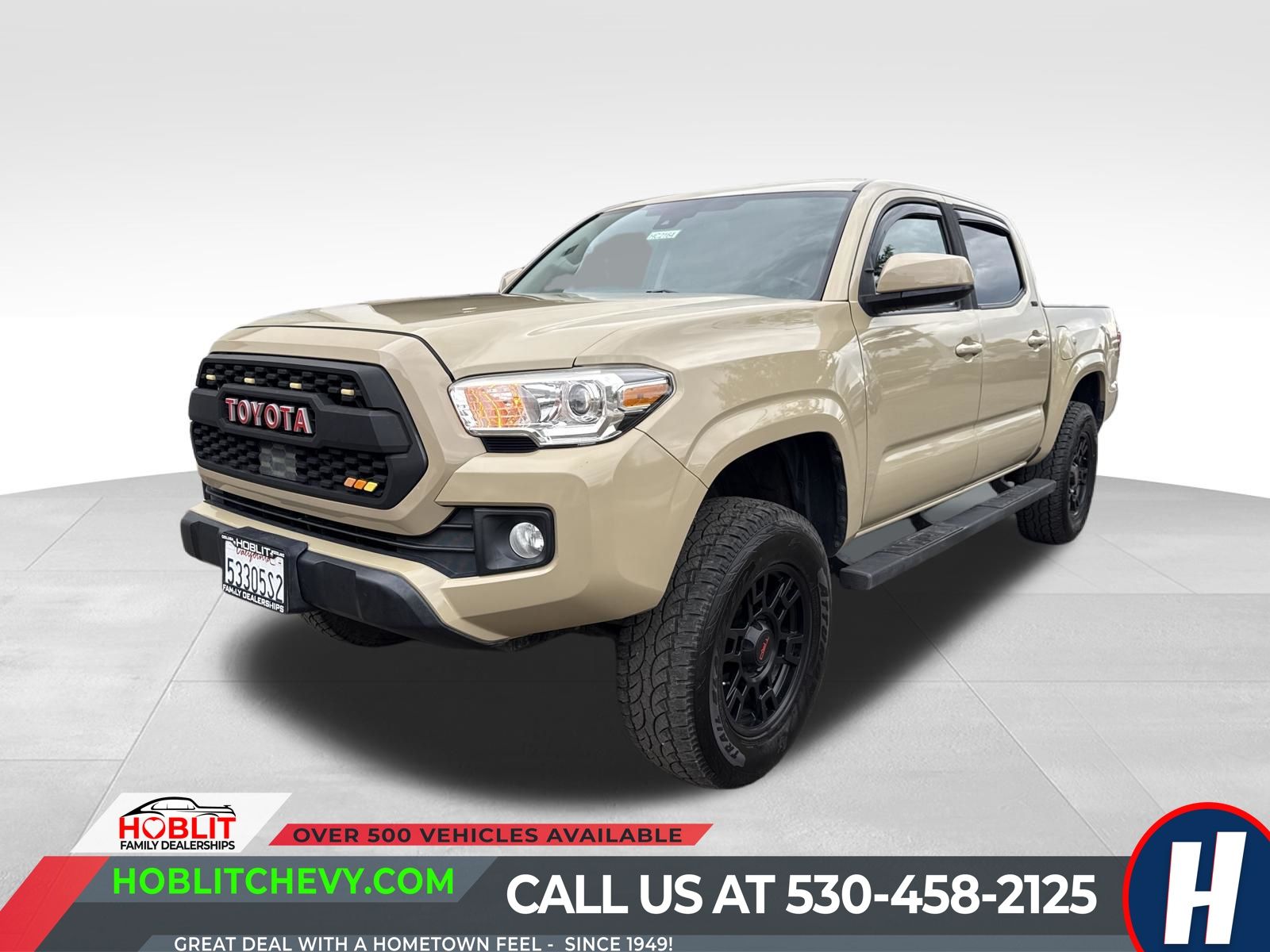 Quicksand 2019 Toyota Tacoma SR5 I4 Double Cab RWD Pickup Truck 4X2 6-Speed Automatic