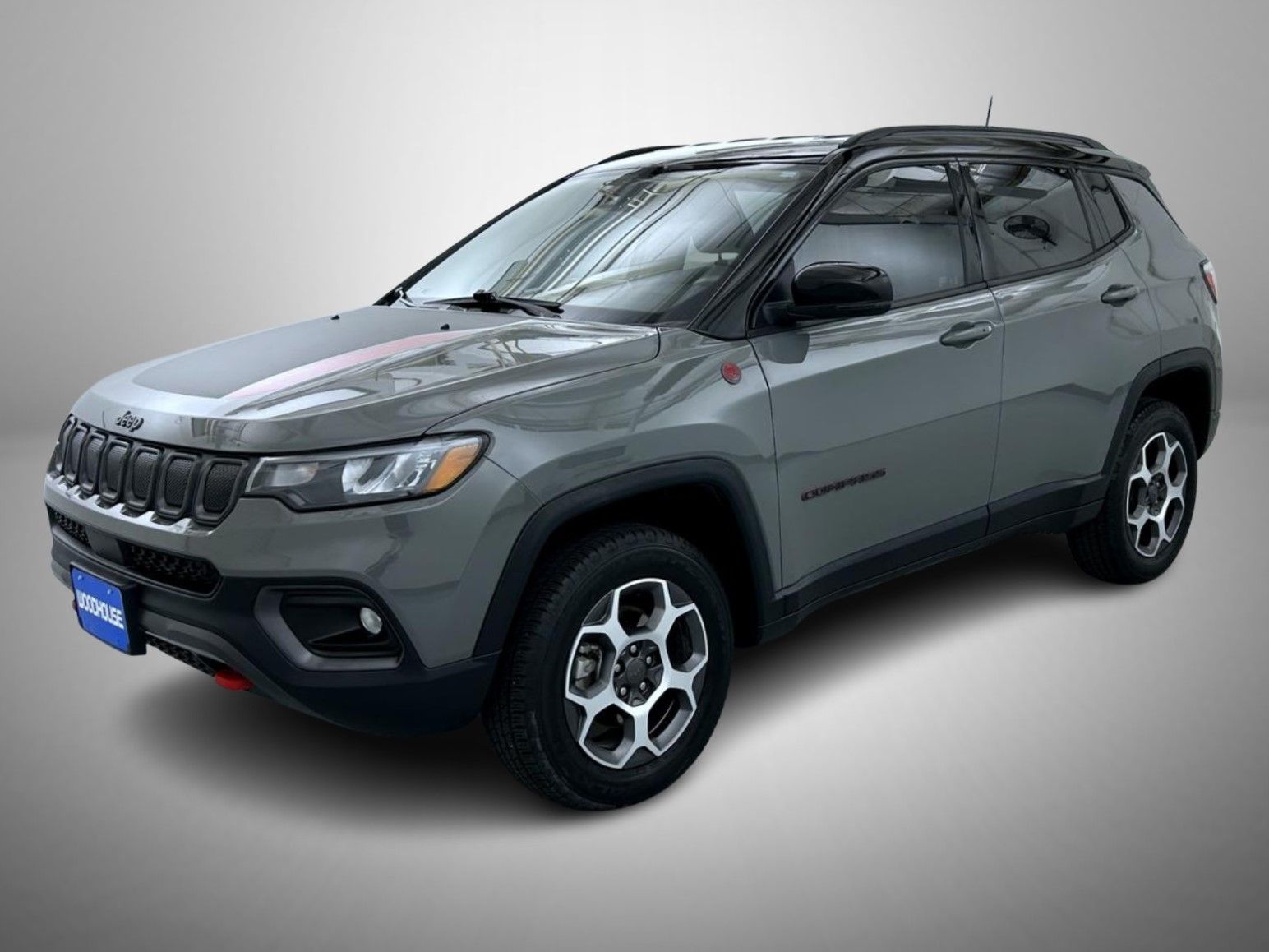 Sting-Gray Clearcoat 2022 Jeep Compass Trailhawk 4WD SUV / Crossover Four-Wheel Drive 9-Speed Automatic
