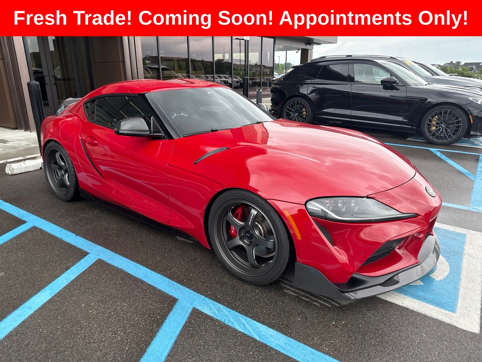 Renaissance Red 2021 Toyota Supra Coupe Rear-Wheel Drive 8-Speed Automatic
