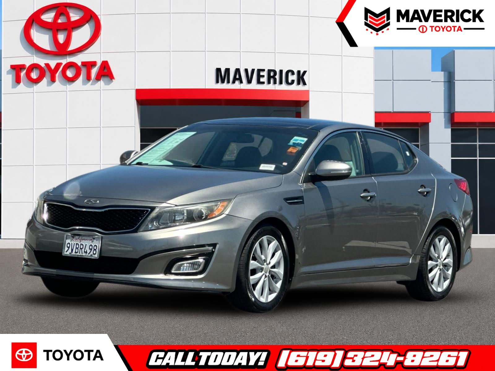 Titanium Silver 2015 Kia Optima Sedan Front-Wheel Drive 6-Speed Automatic
