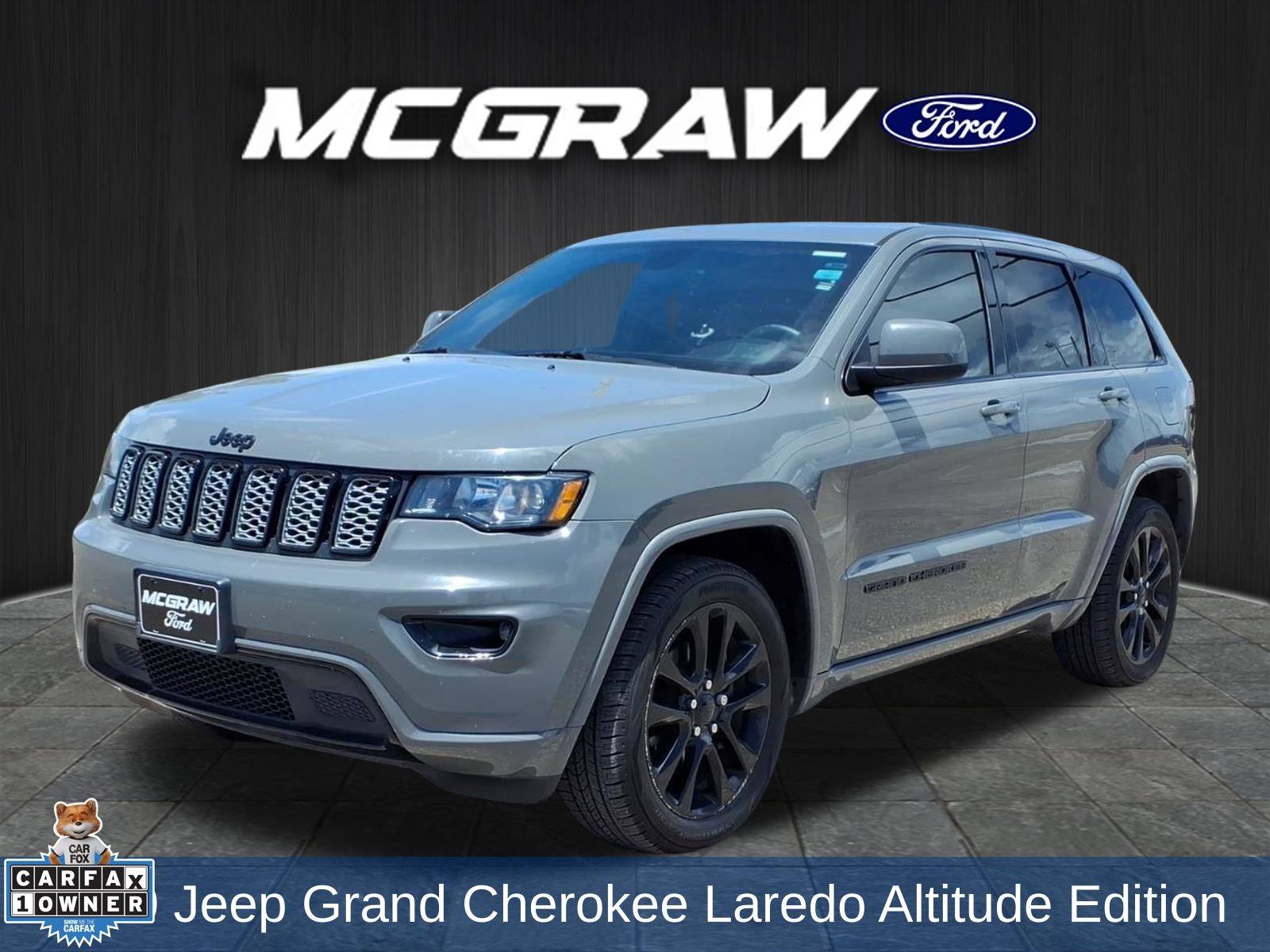 Sting-Gray Clearcoat 2020 Jeep Grand Cherokee Altitude RWD SUV / Crossover 4X2 8-Speed Automatic