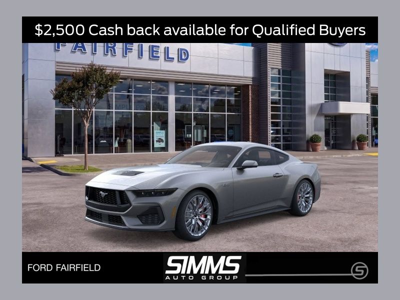 Carbonized Gray Metallic 2026 Ford Mustang Coupe Rear-Wheel Drive Automatic
