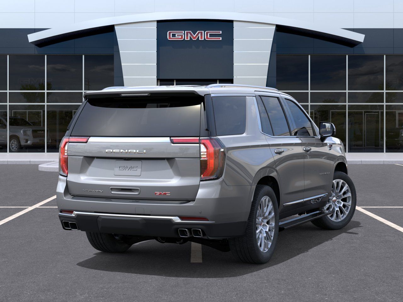 2026 GMC Yukon Denali Silver at Ross Downing Buick GMC