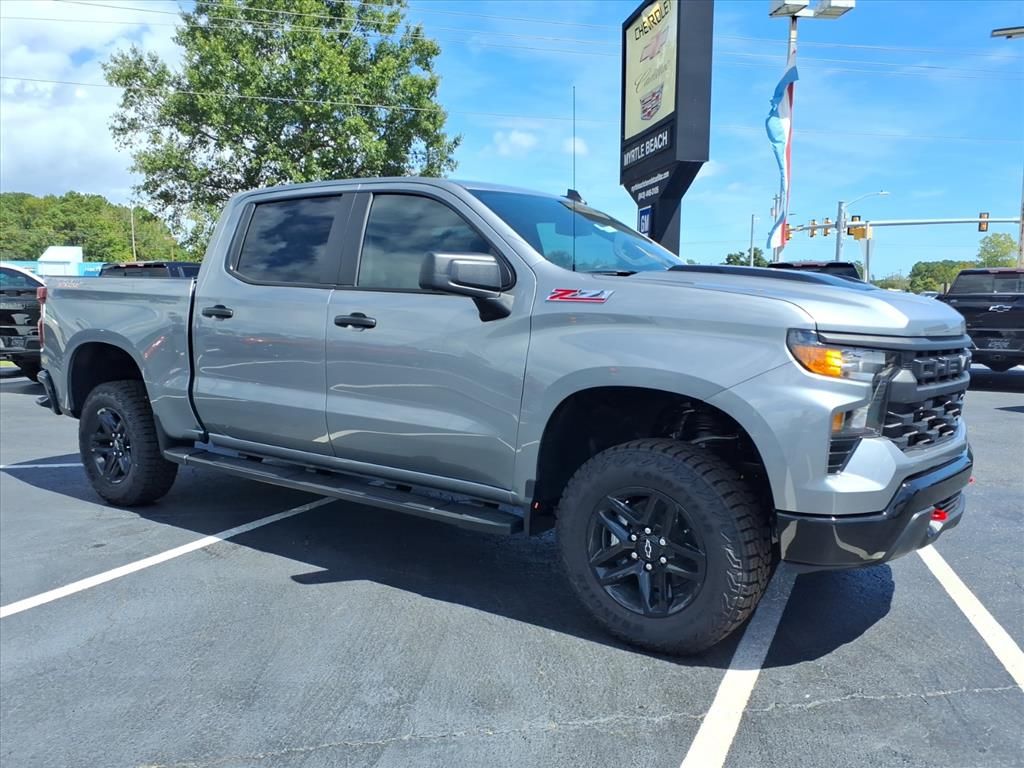 Sterling Gray Metallic 2026 Chevrolet Silverado 1500 Pickup Truck Four-Wheel Drive Automatic