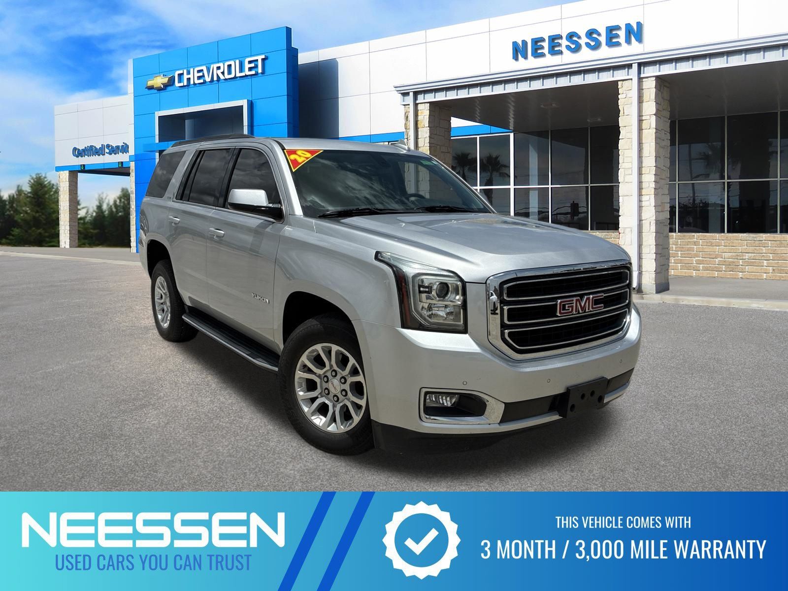 Quicksilver Metallic 2020 GMC Yukon SUV / Crossover 4X2 6-Speed Automatic Overdrive