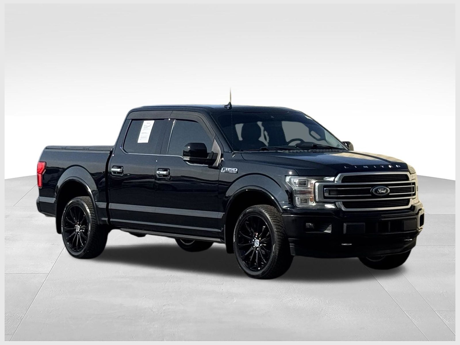 Black 2020 Ford F-150 Pickup Truck Four-Wheel Drive Automatic