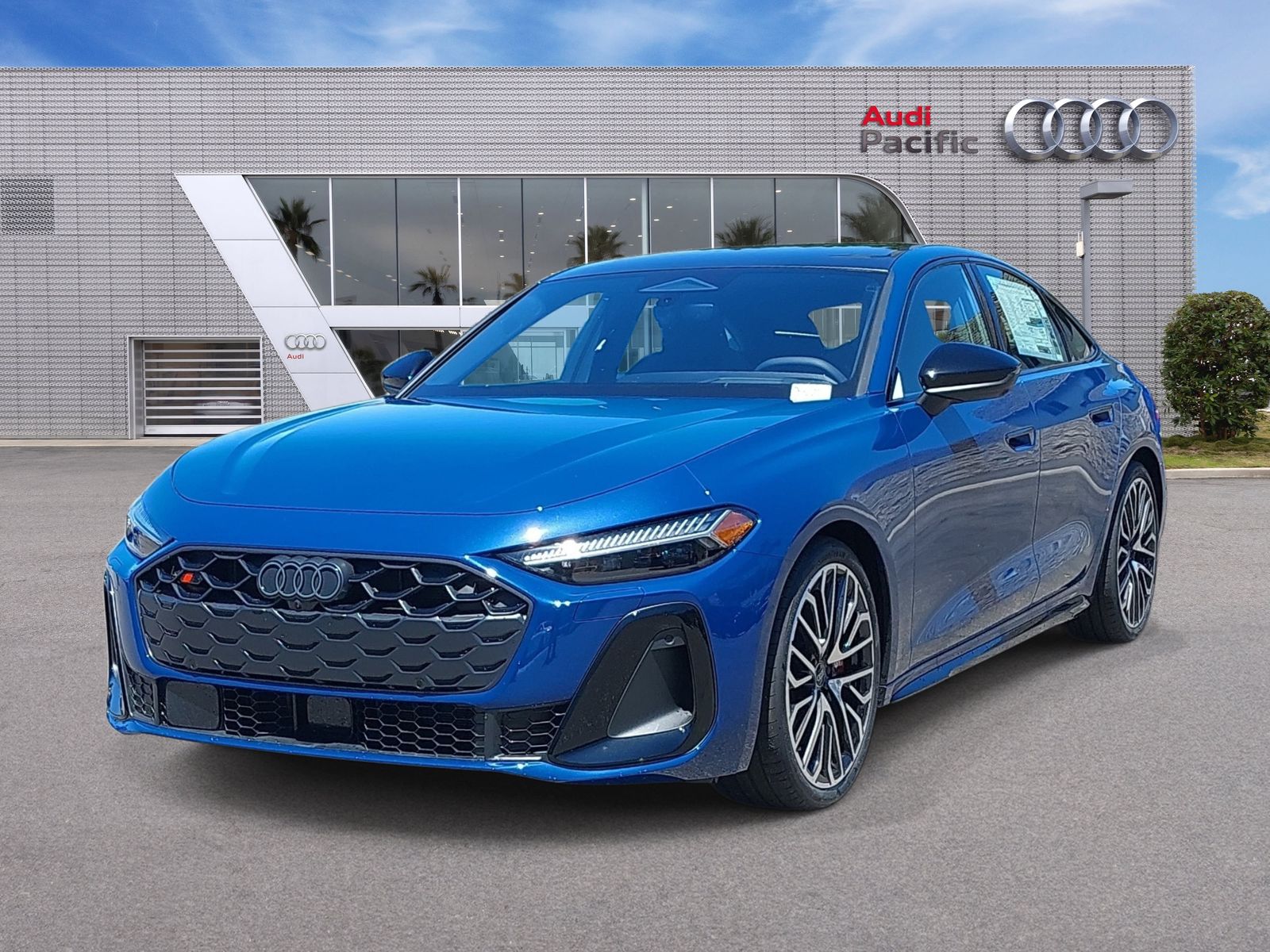 Ascari Blue Metallic 2026 Audi S5 Sedan All-Wheel Drive 7-Speed Automatic