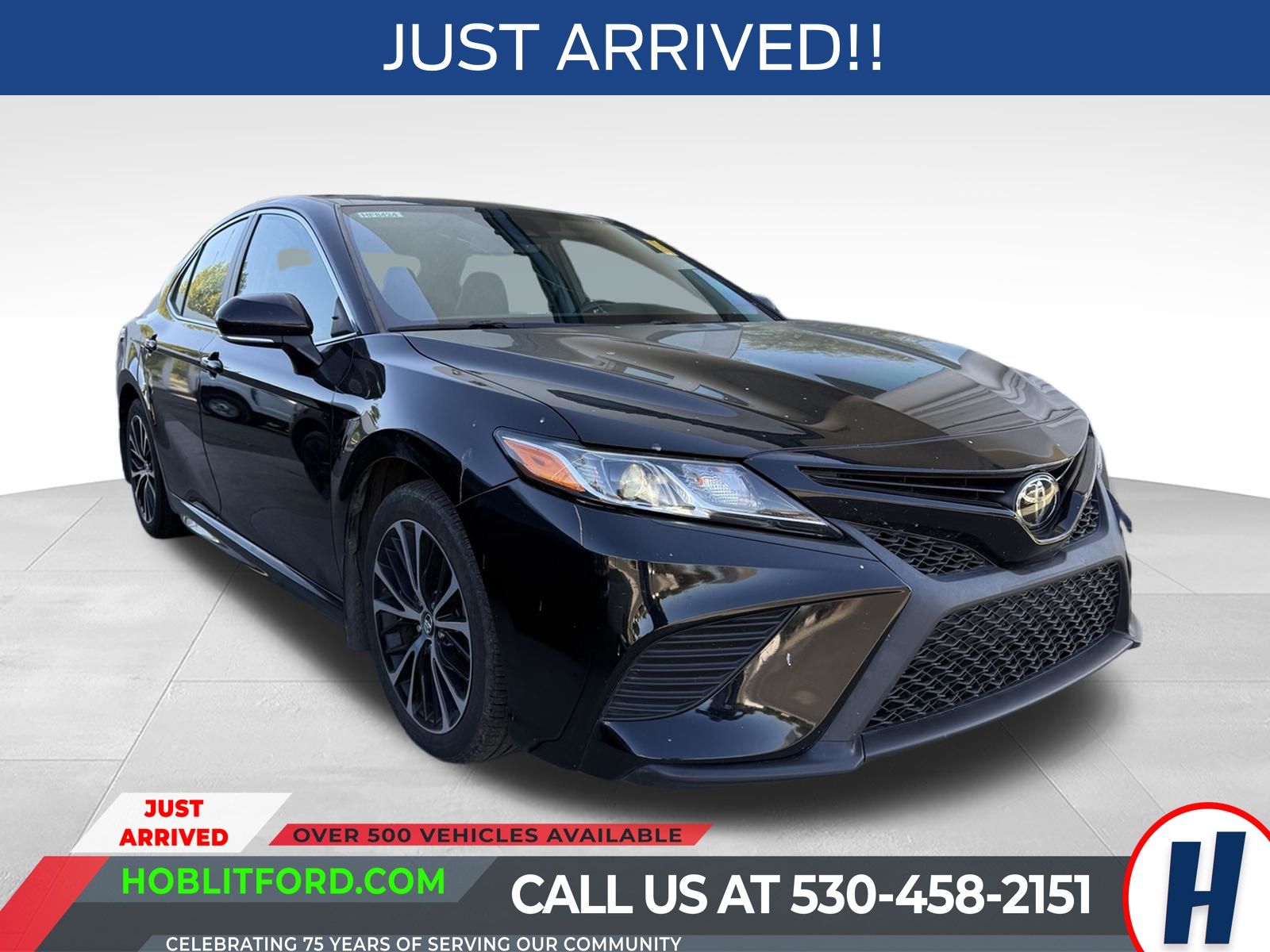 Midnight Black Metallic 2020 Toyota Camry Sedan Front-Wheel Drive 8-Speed Automatic