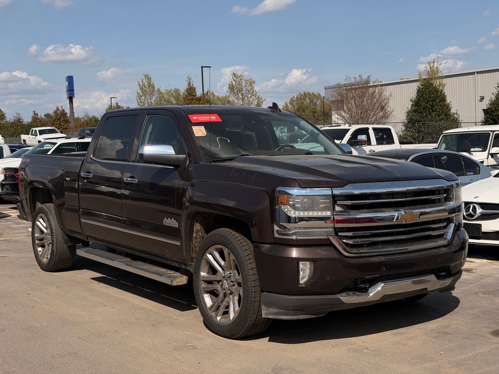 Autumn Bronze Metallic 2016 Chevrolet Silverado 1500 High Country Crew Cab 4WD Pickup Truck Four-Wheel Drive 8-Speed Automatic Overdrive
