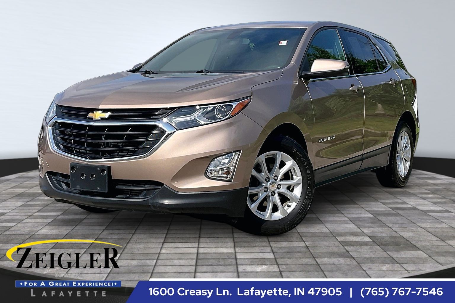 Sandy Ridge Metallic 2019 Chevrolet Equinox 1.5T LT FWD SUV / Crossover Front-Wheel Drive 6-Speed Automatic Overdrive